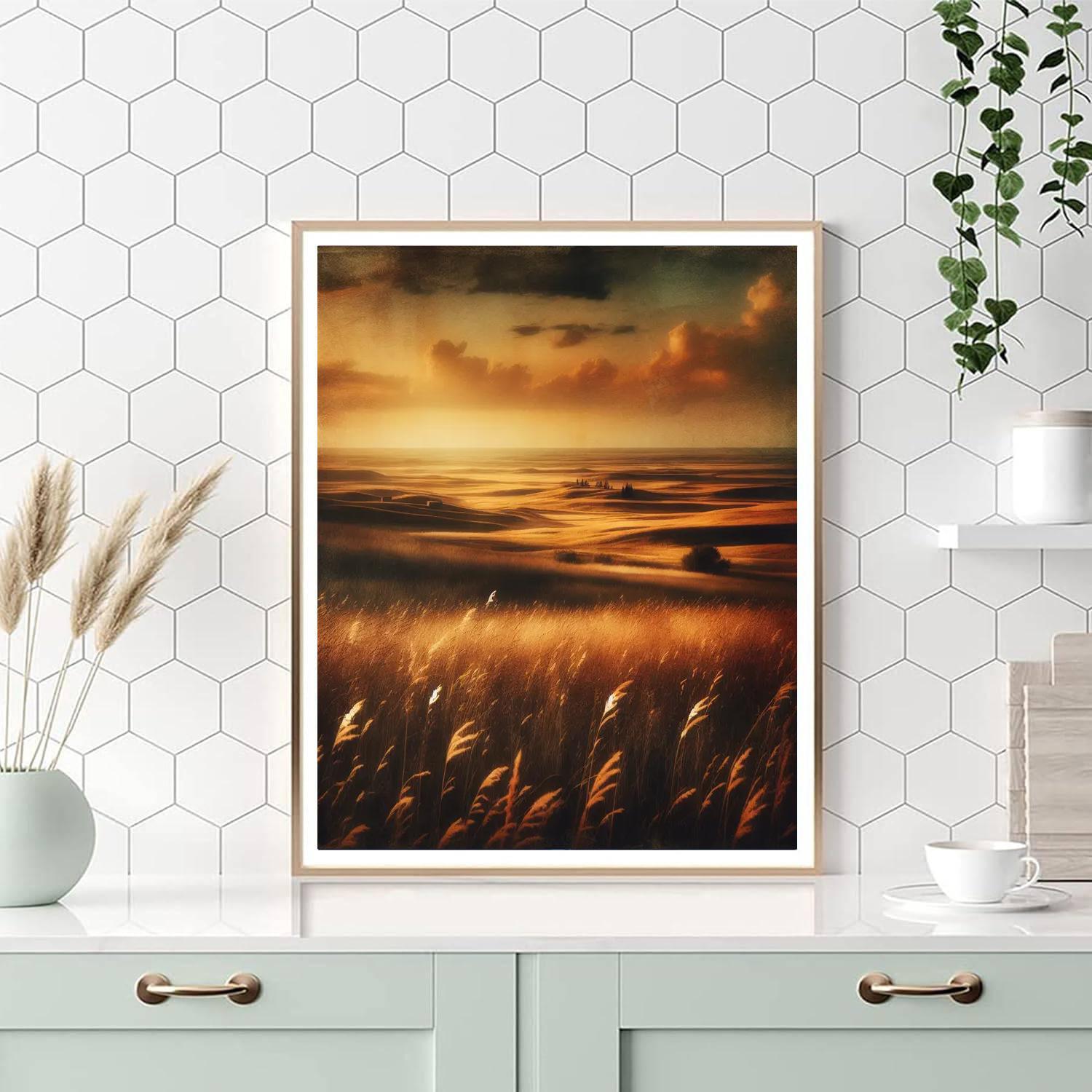 Eternal Prairie Painting Number Kit