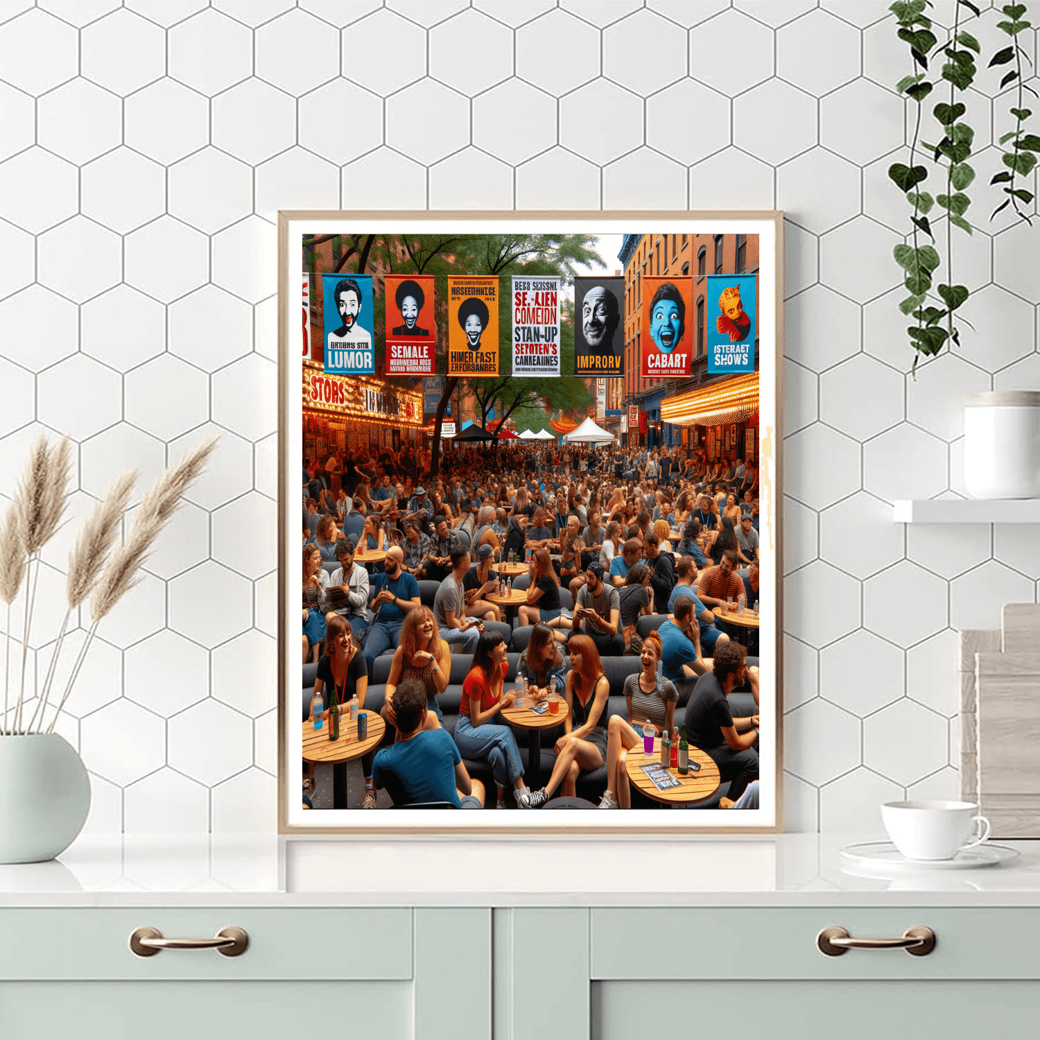 The Melbourne International Comedy Festival - Australia DIY Paint By Numbers