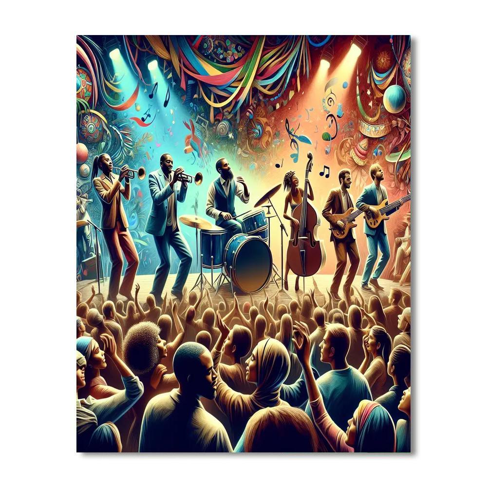 Tampere Jazz Happening - Tampere DIY Paint By Numbers