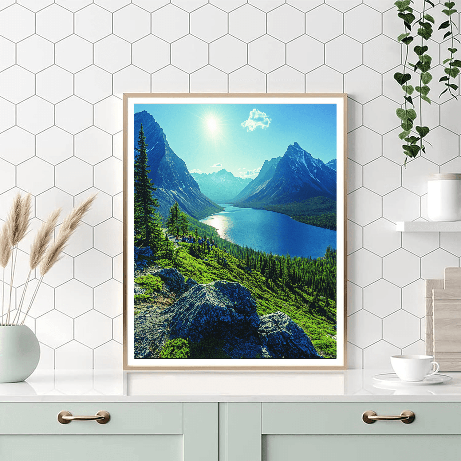 The Icefields Parkway Paint By Numbers Kits