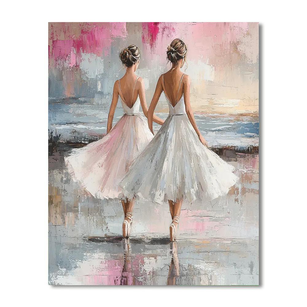 Ballet With Mom Paint By Number