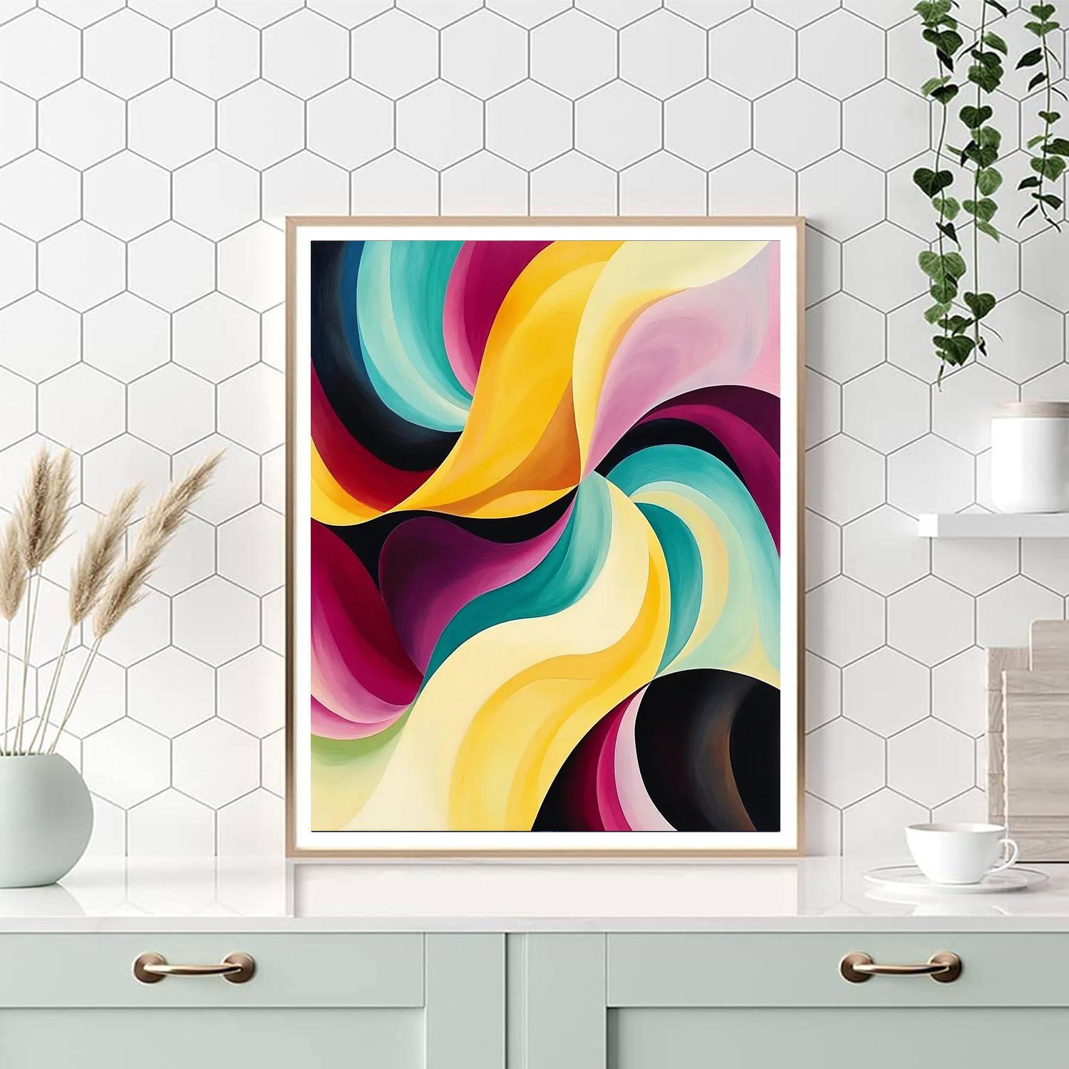 Paul Klee Inspired The Essence Of Motion  Paint By Number