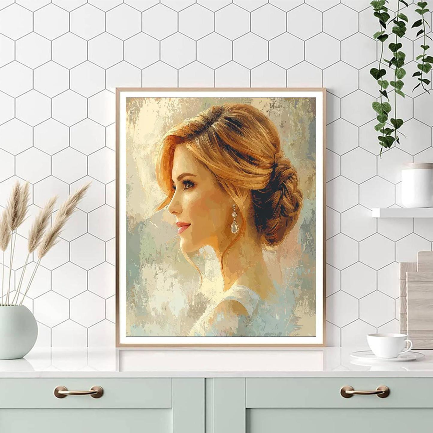 Jessica Chastain: The Graceful Strength Of The Fighter Paint By Color