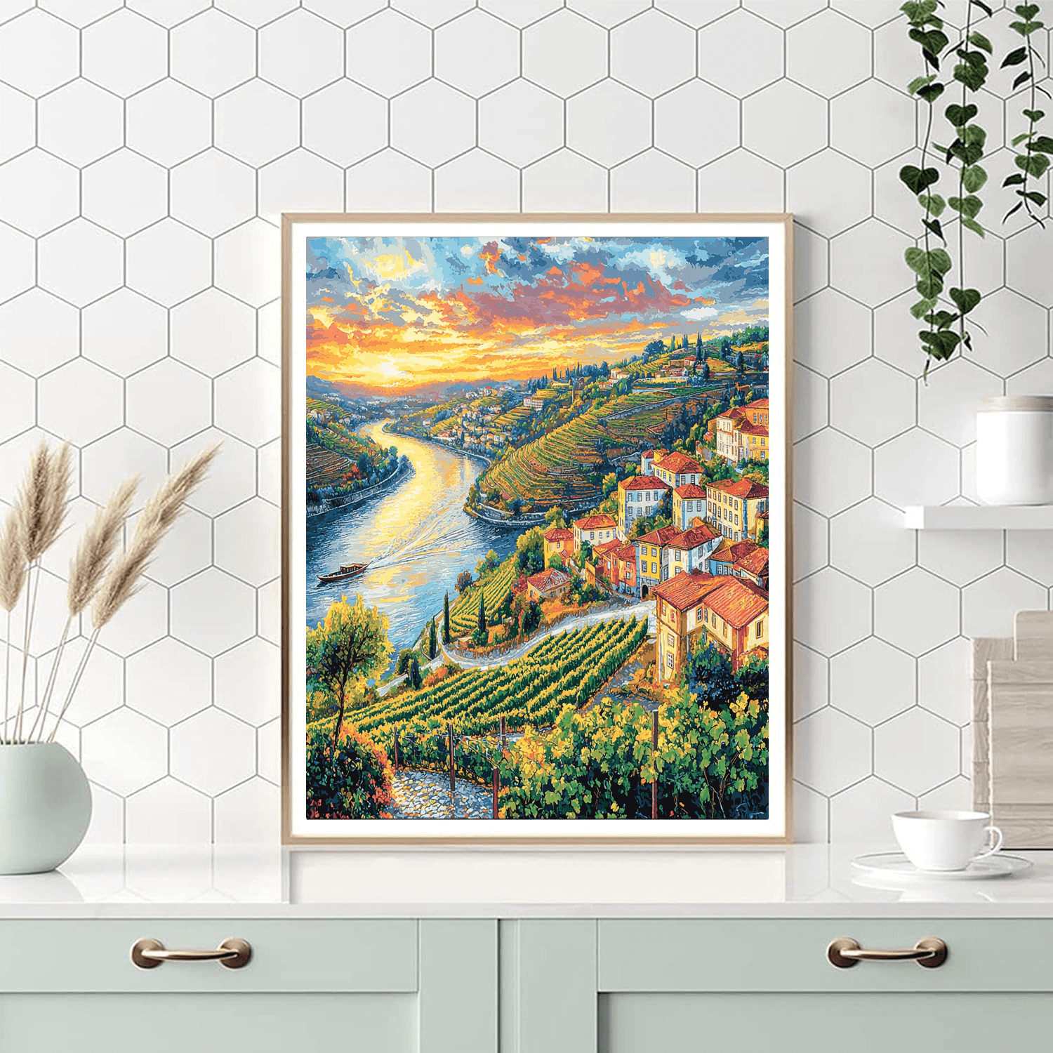 The Douro Valley Numbered Painting Kits