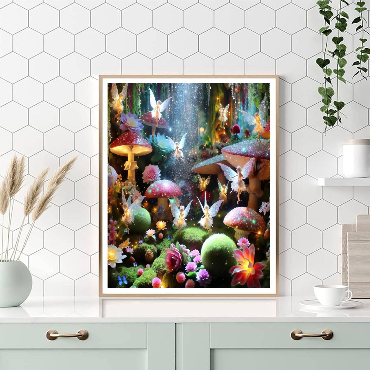 Whimsical Fairy Realm Paint By Number