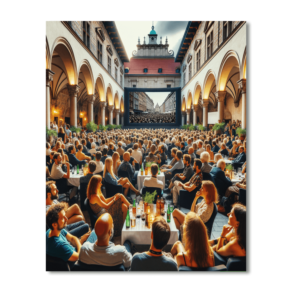 Krakow Film Festival - Poland Paint By Numbers Art