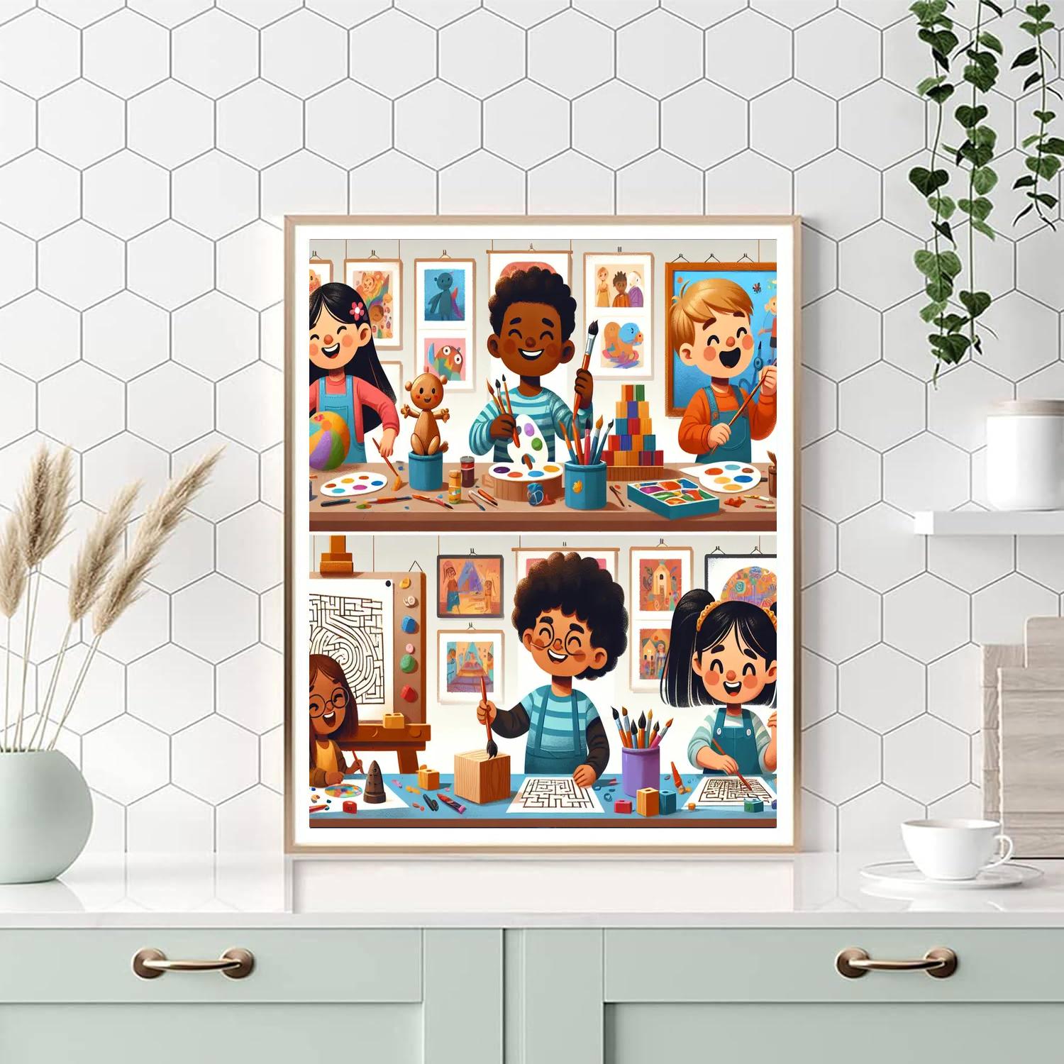 Crafty Creators Number Painting