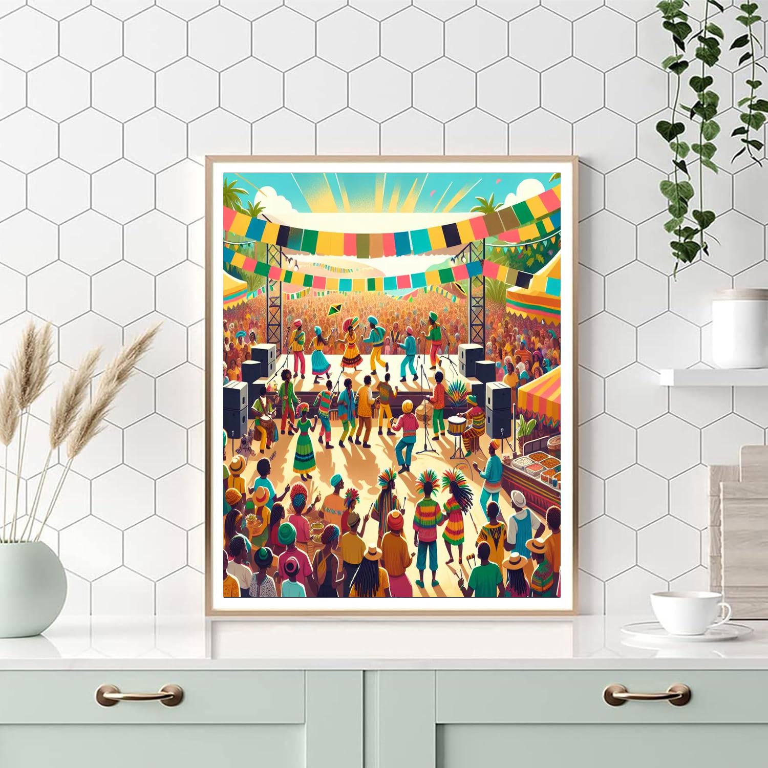 Kingston Festival Paint By Number