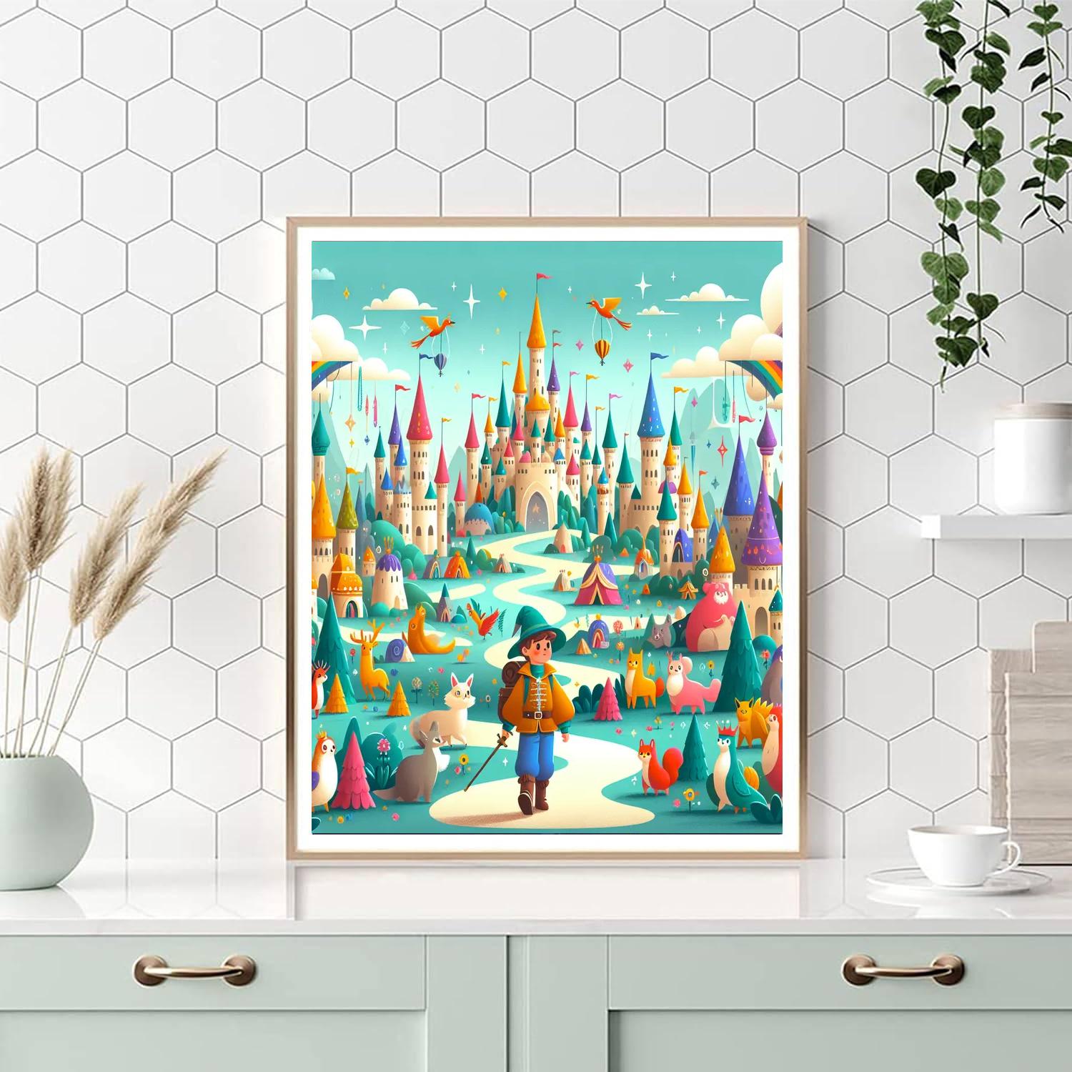 Magical Adventure Number Painting