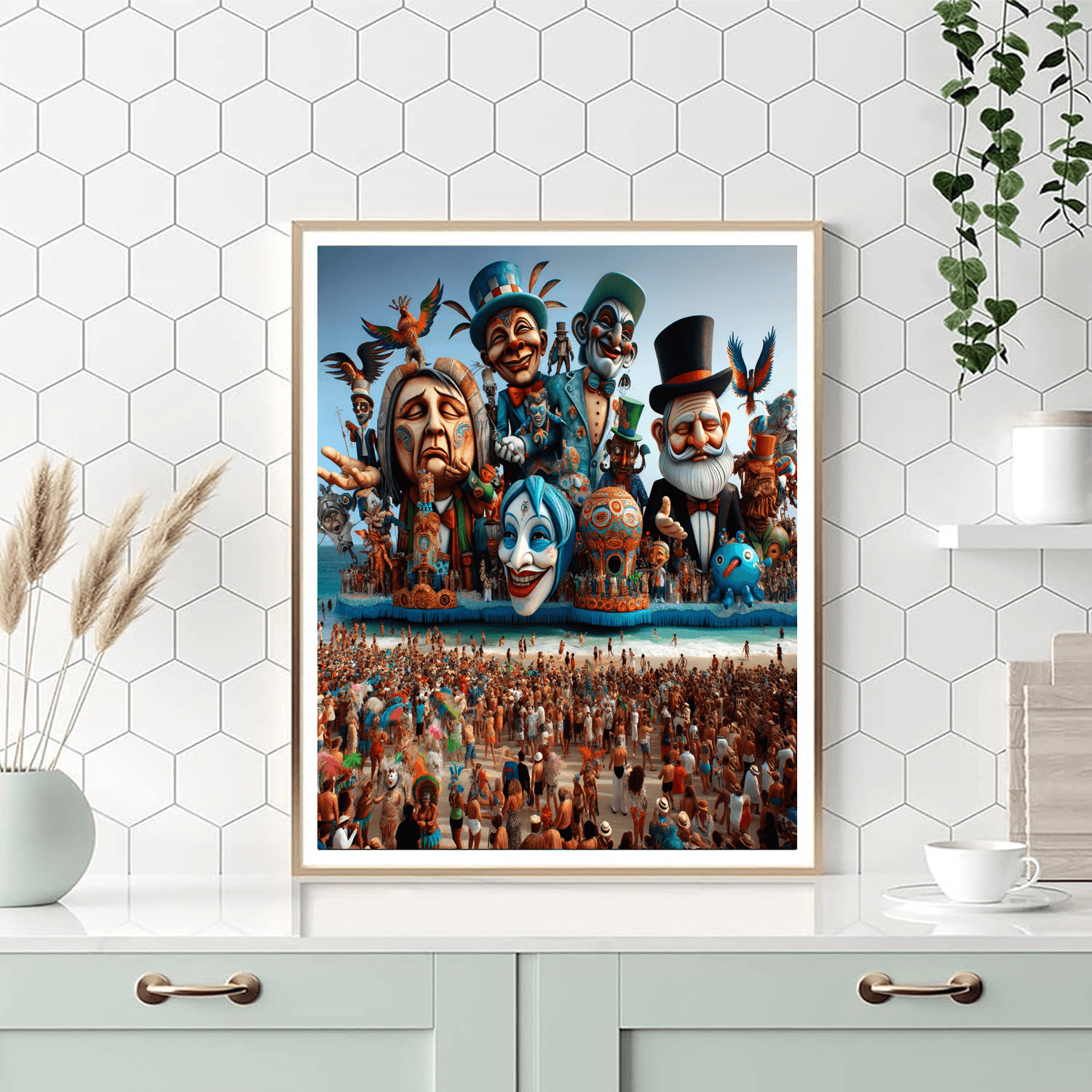 Carnevale Di Viareggio - Viareggio Paint By Color