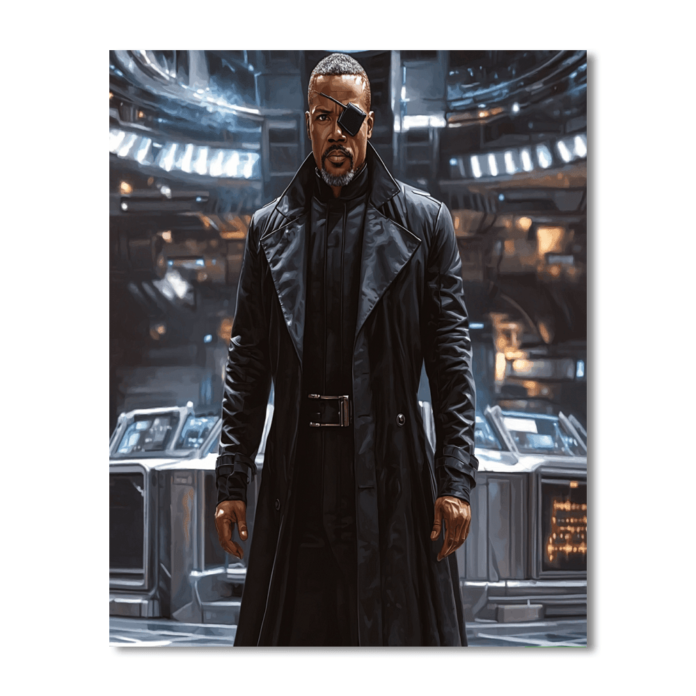 Samuel L. Jackson: The Voice Of Authority Paint By Numbers Kits