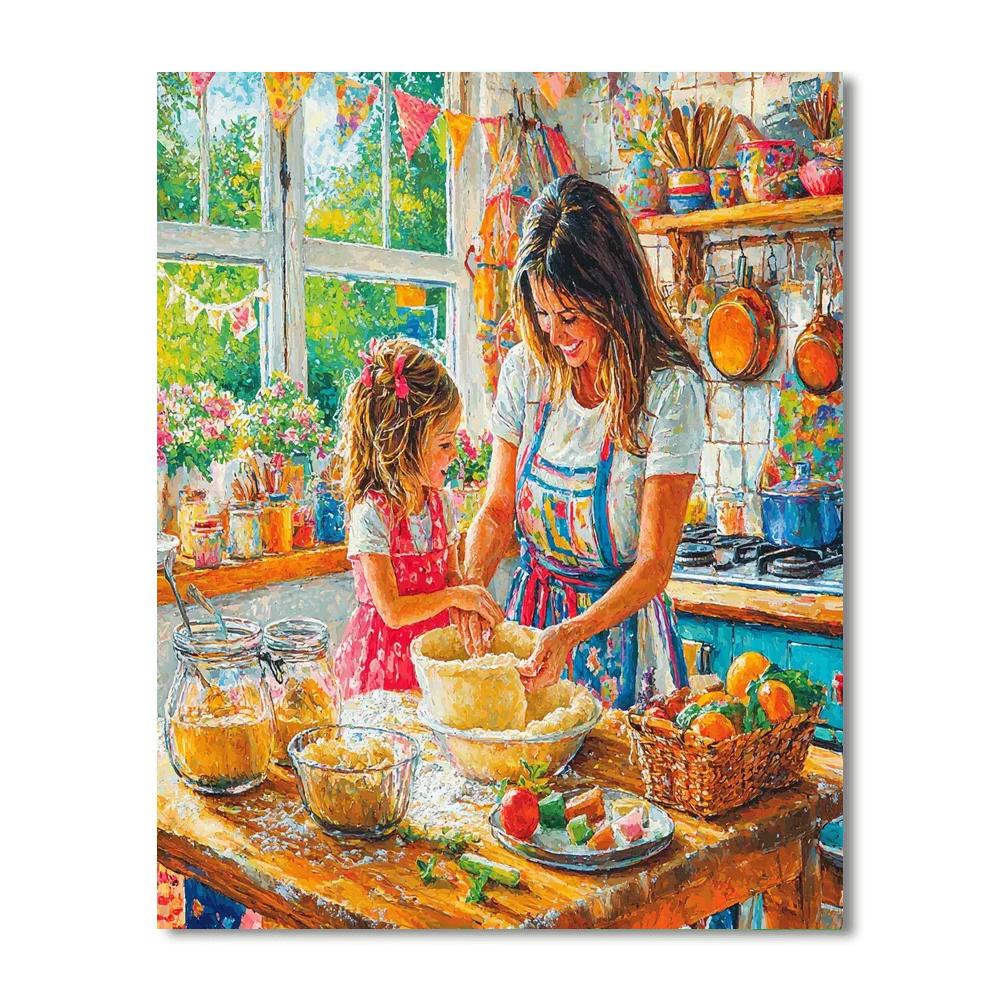 Mommy's Kitchen Magic Paint By Numbers Kits
