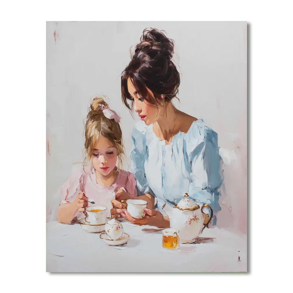 Afternoon Tea Reverie Paint By Color