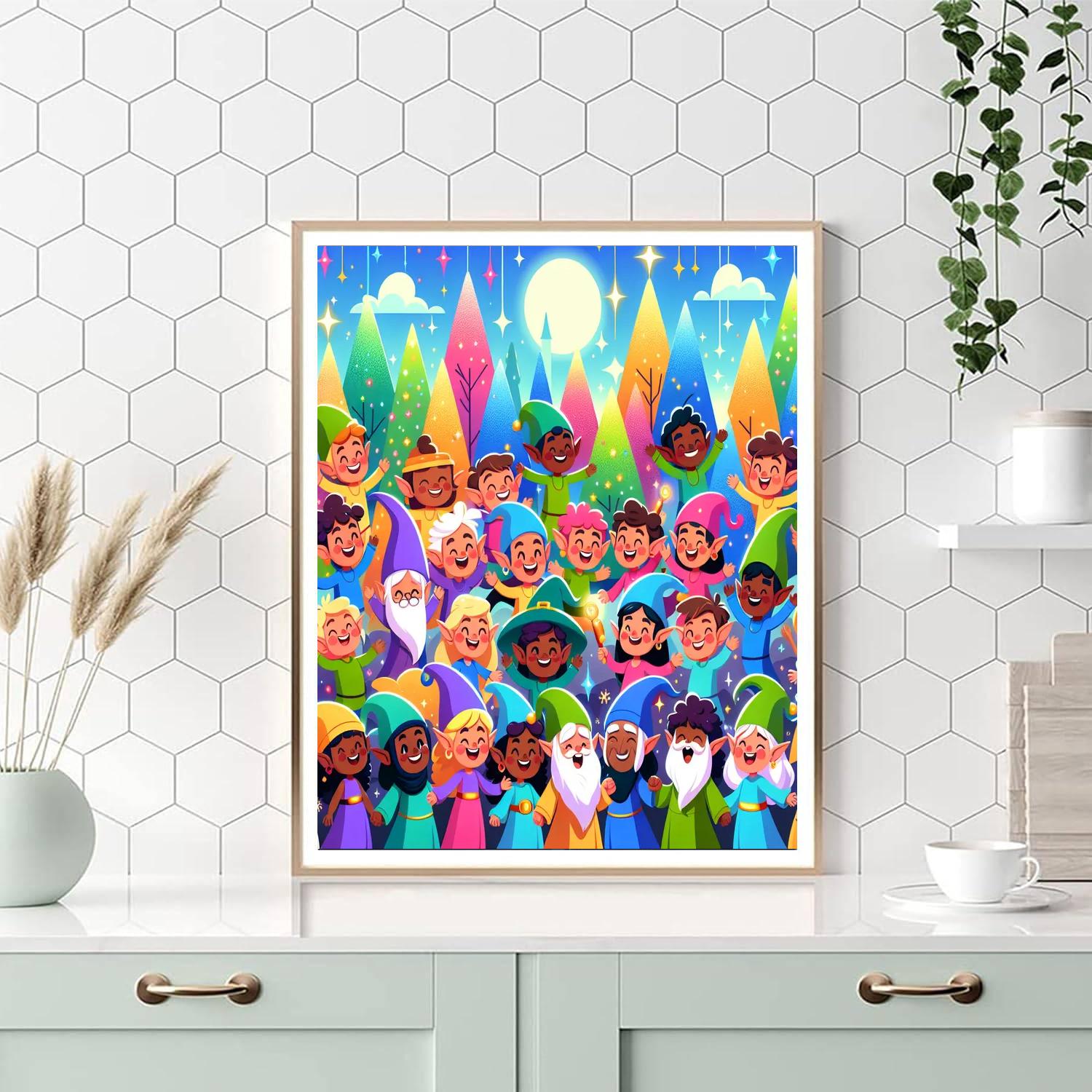Creative Fantasy Land Numbered Painting Kits