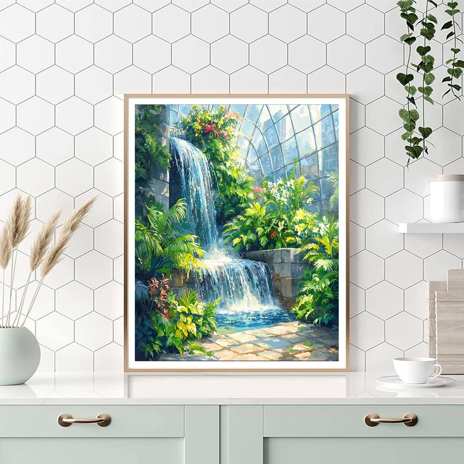 The Cloud Forest Dome - Singapore Paint By Color