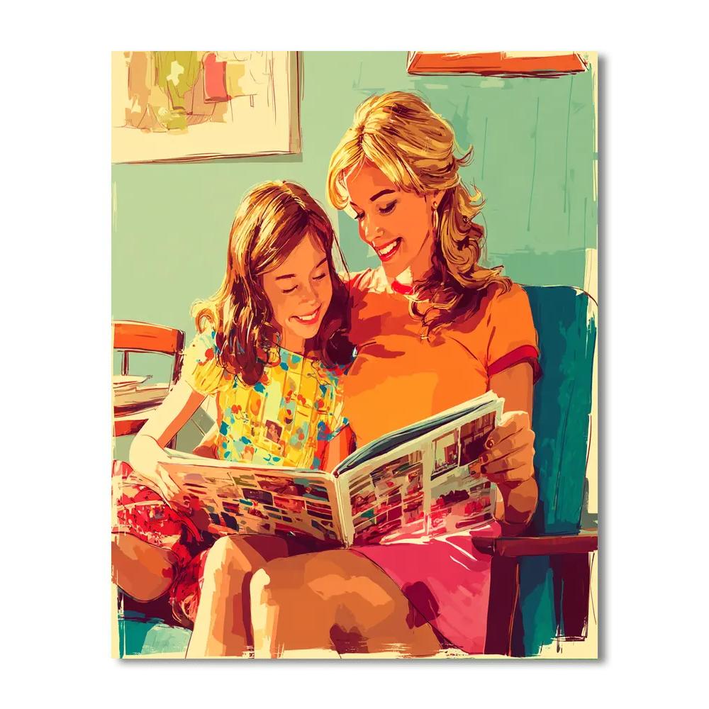 Mothers And Memories Number Painting