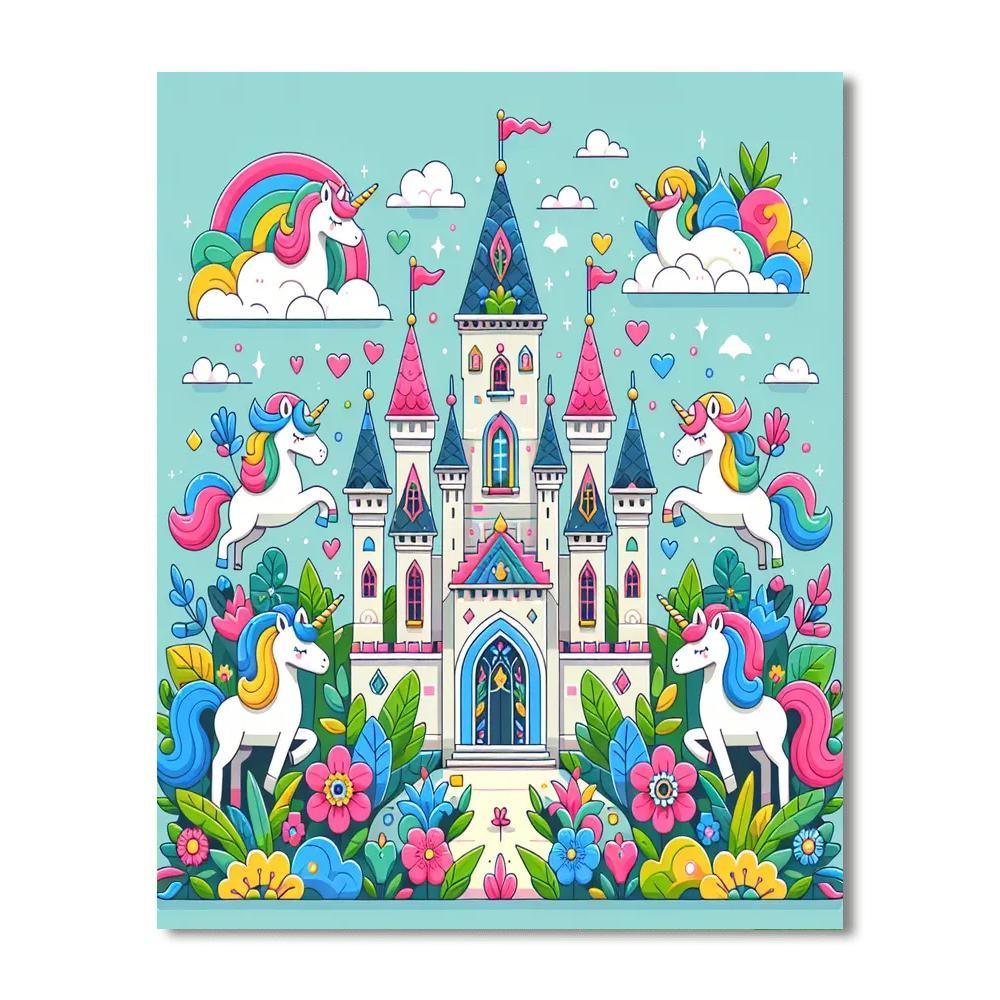 Royal Fairyland Paint By Numbers Art