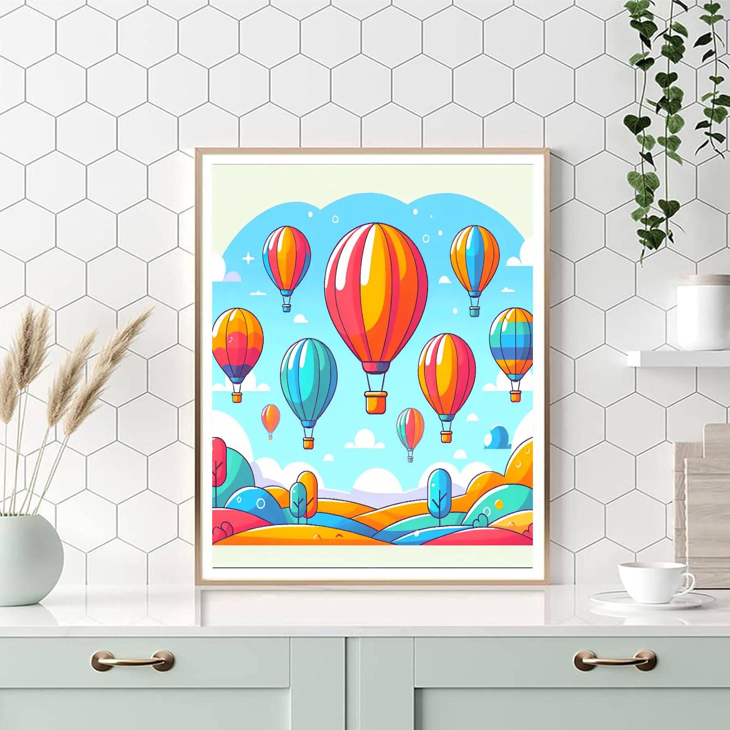 Sky-high Adventure Painting By Numbers Kit