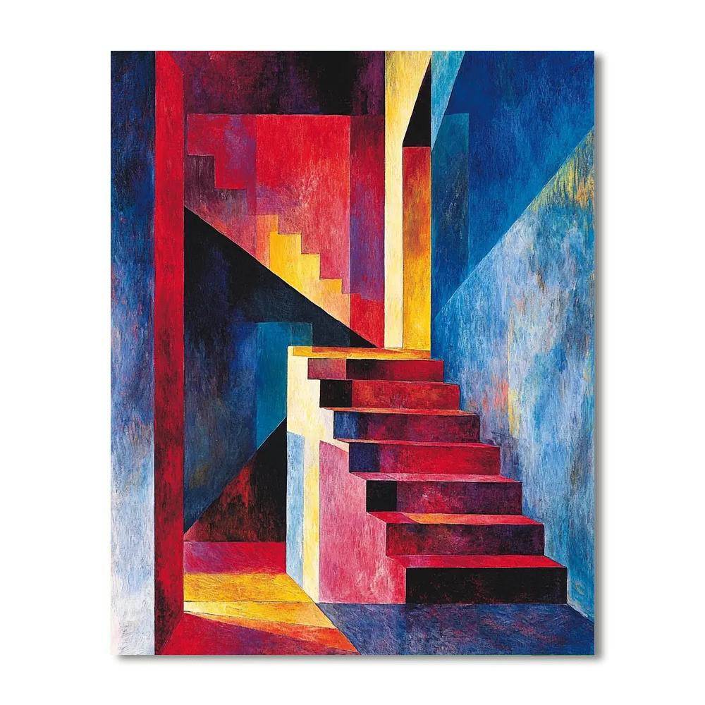Paul Cézanne Inspired Harmonious Dimensions  Paint By Numbers Kits