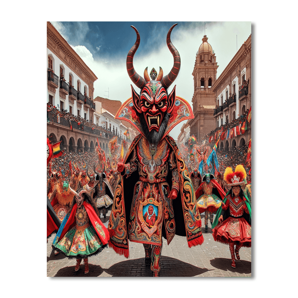 Carnaval De Oruro - Bolivia Paint By Numbers Kits