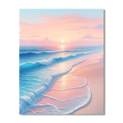Coastal Bliss Beachscape Paint By Numbers Kits