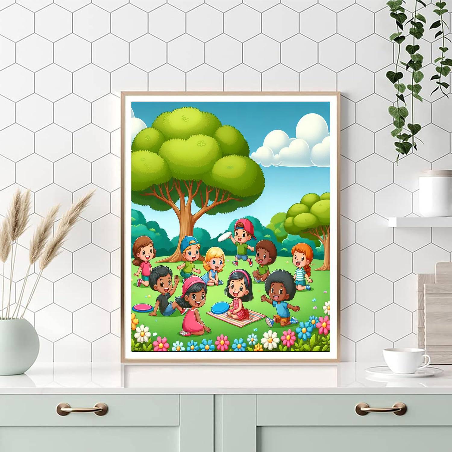 Sunny Park Adventures Paint By Number