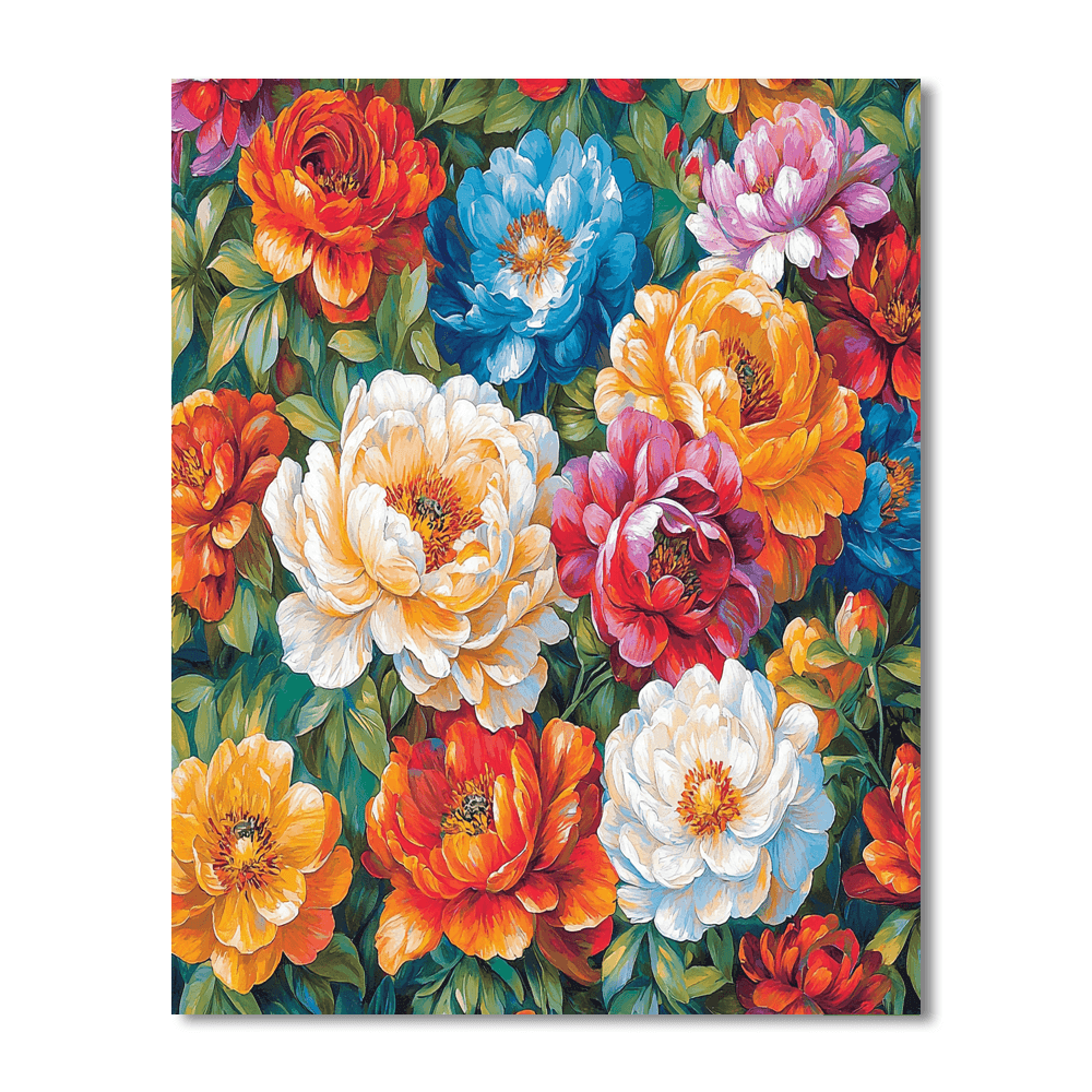 Pierre-Auguste Renoir Inspired Captivating Floral Abundance  Paint By Numbers Kits