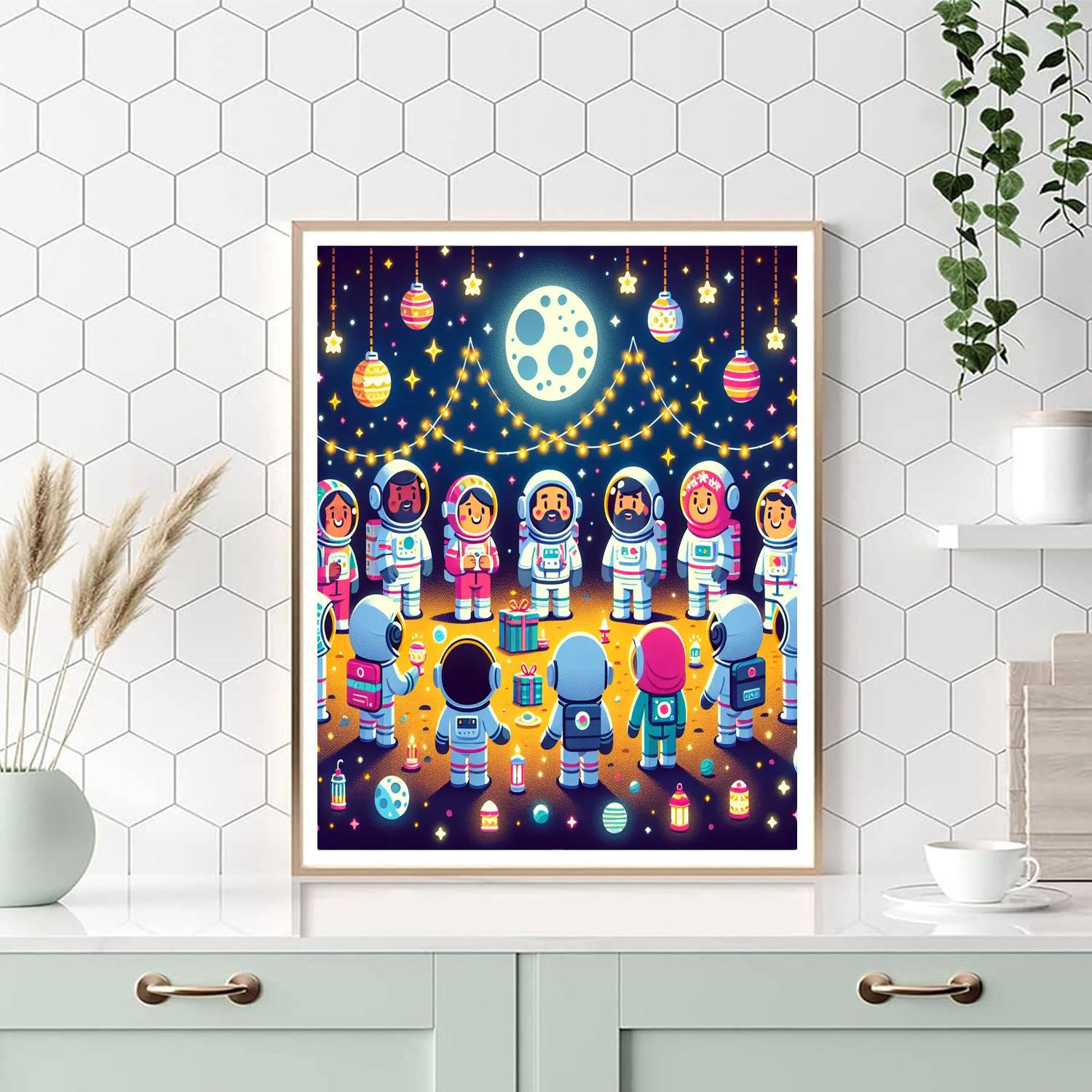 Lunar Festival Of Lights DIY Paint By Numbers