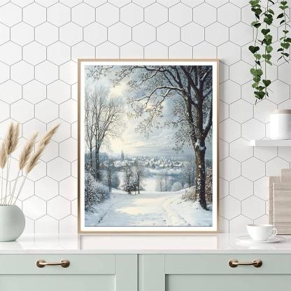 Pieter Bruegel The Elder Inspired Winters Silent Symphony  Paint By Numbers