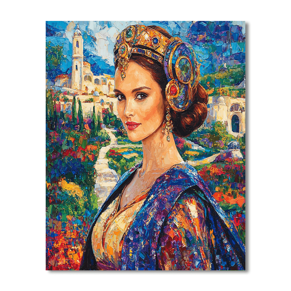 Natalie Portman: The Graceful Evolution Of Padmé Amidala DIY Paint By Numbers