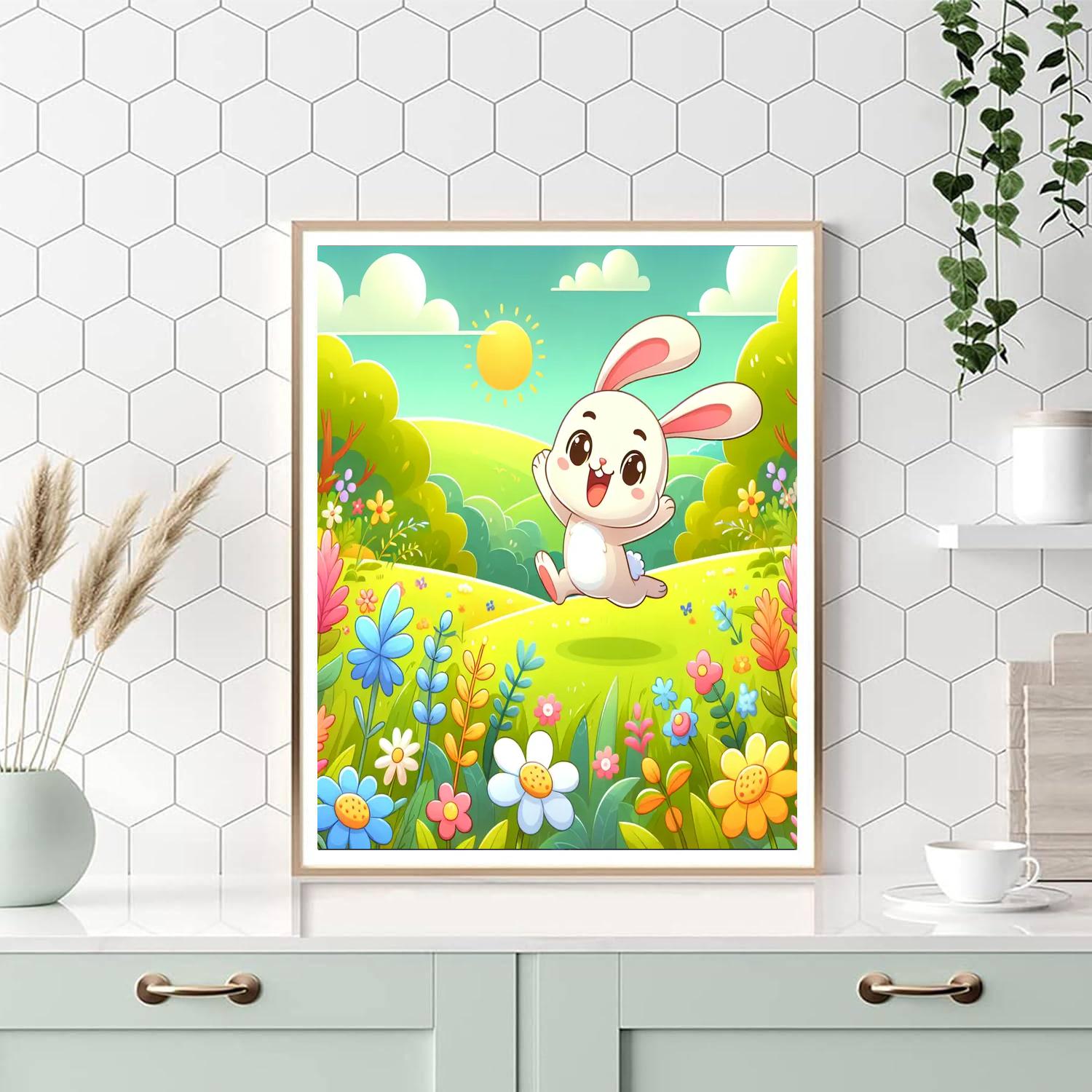 Giggling Bunny Paint By Numbers Kits