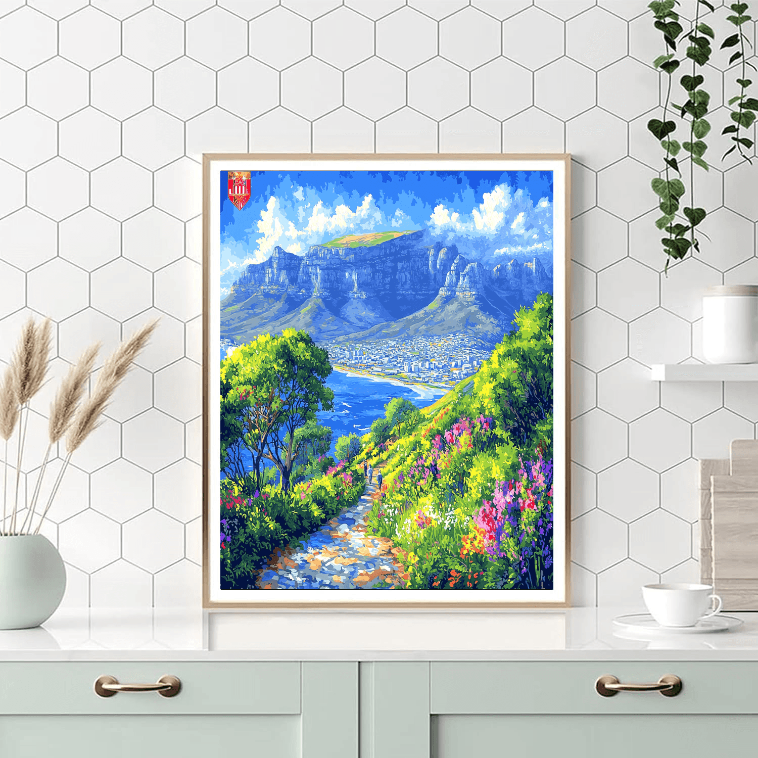 Table Mountain Paint By Numbers