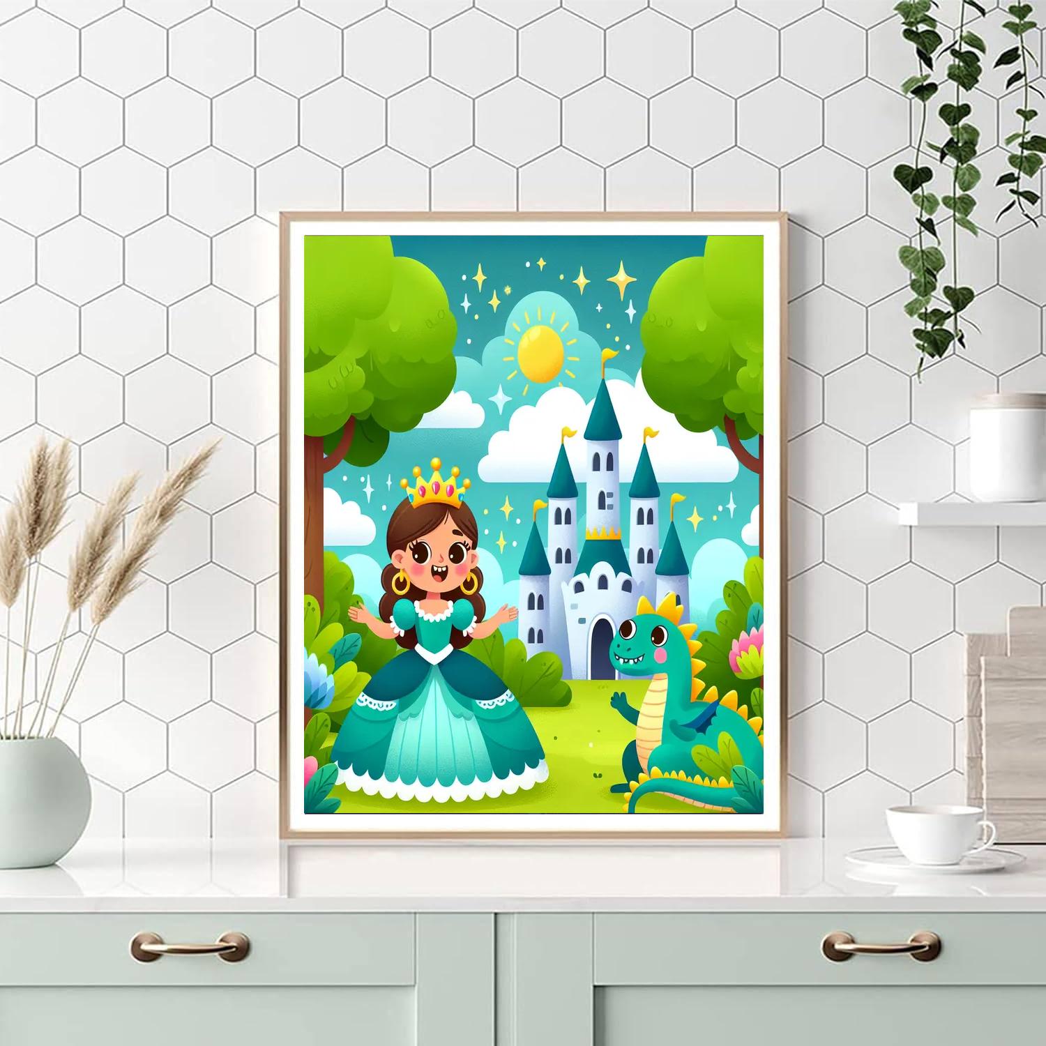 Fantastic Fairytale Adventure Painting Number Kit