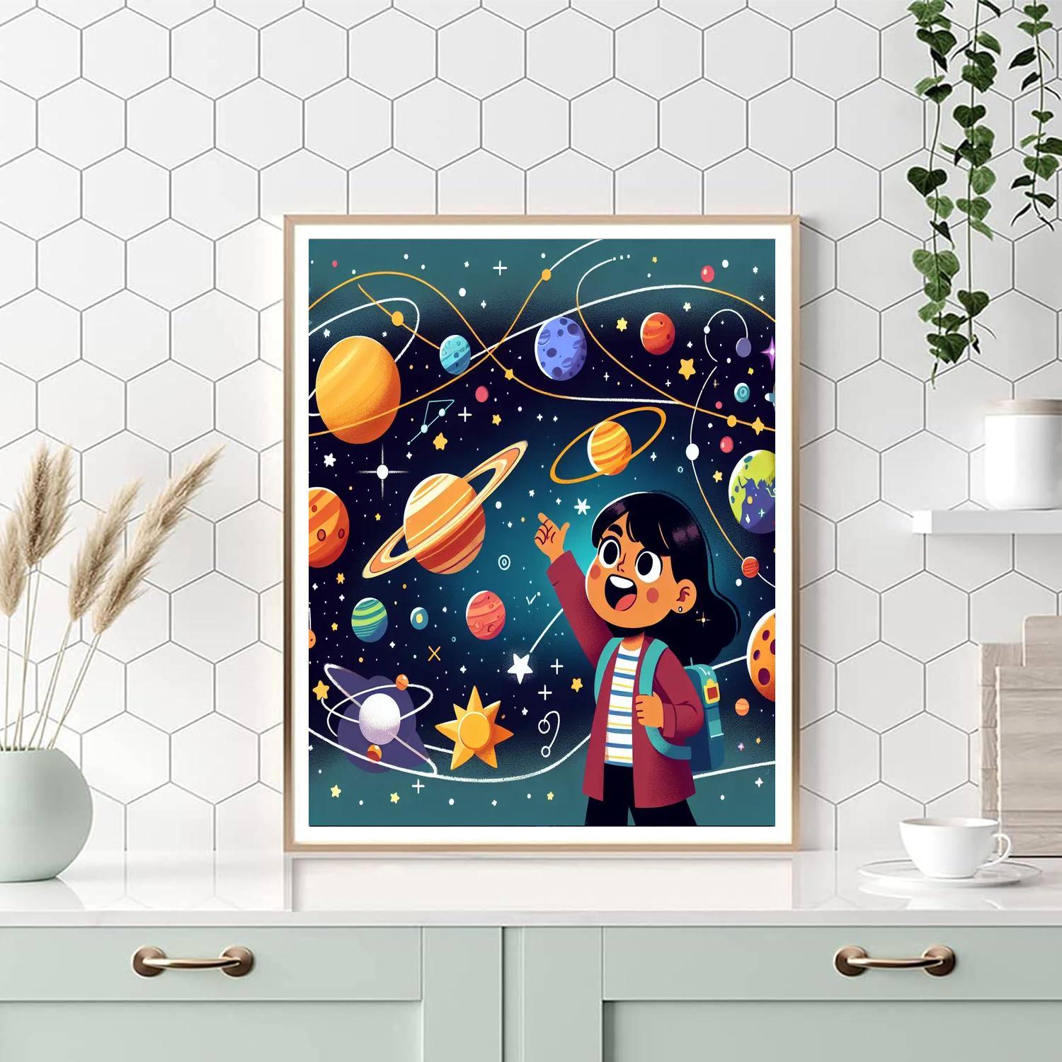 Cosmic Explorer Journey Paint By Number