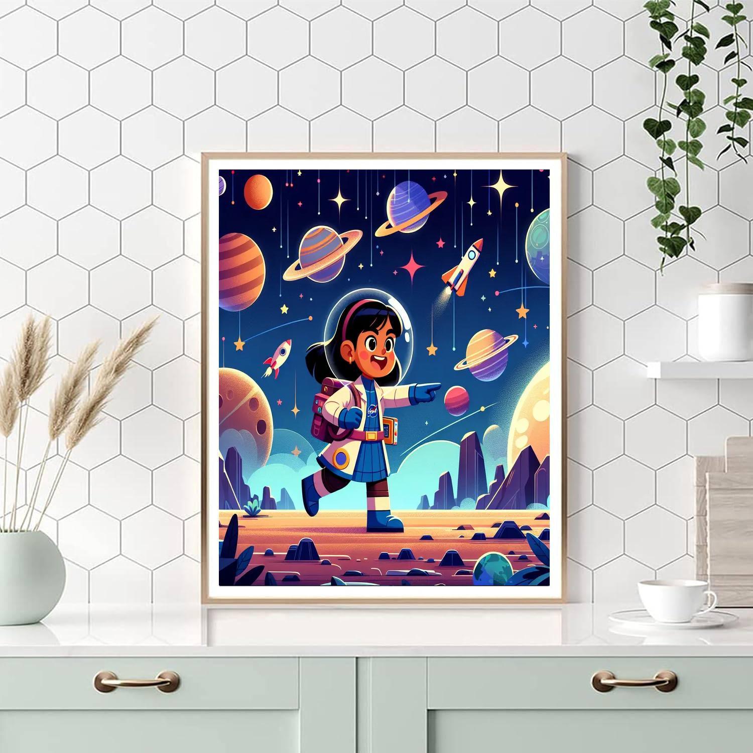 Galactic Ranger Expedition Paint By Number