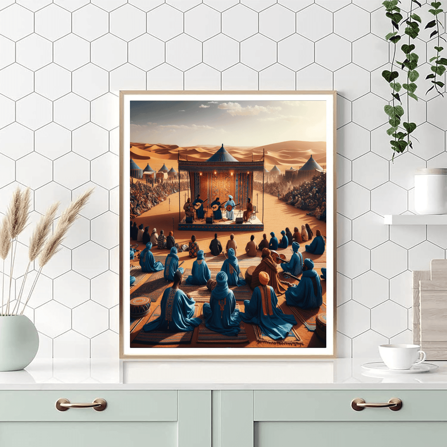 Festival Of The Desert - Mali Paint By Numbers