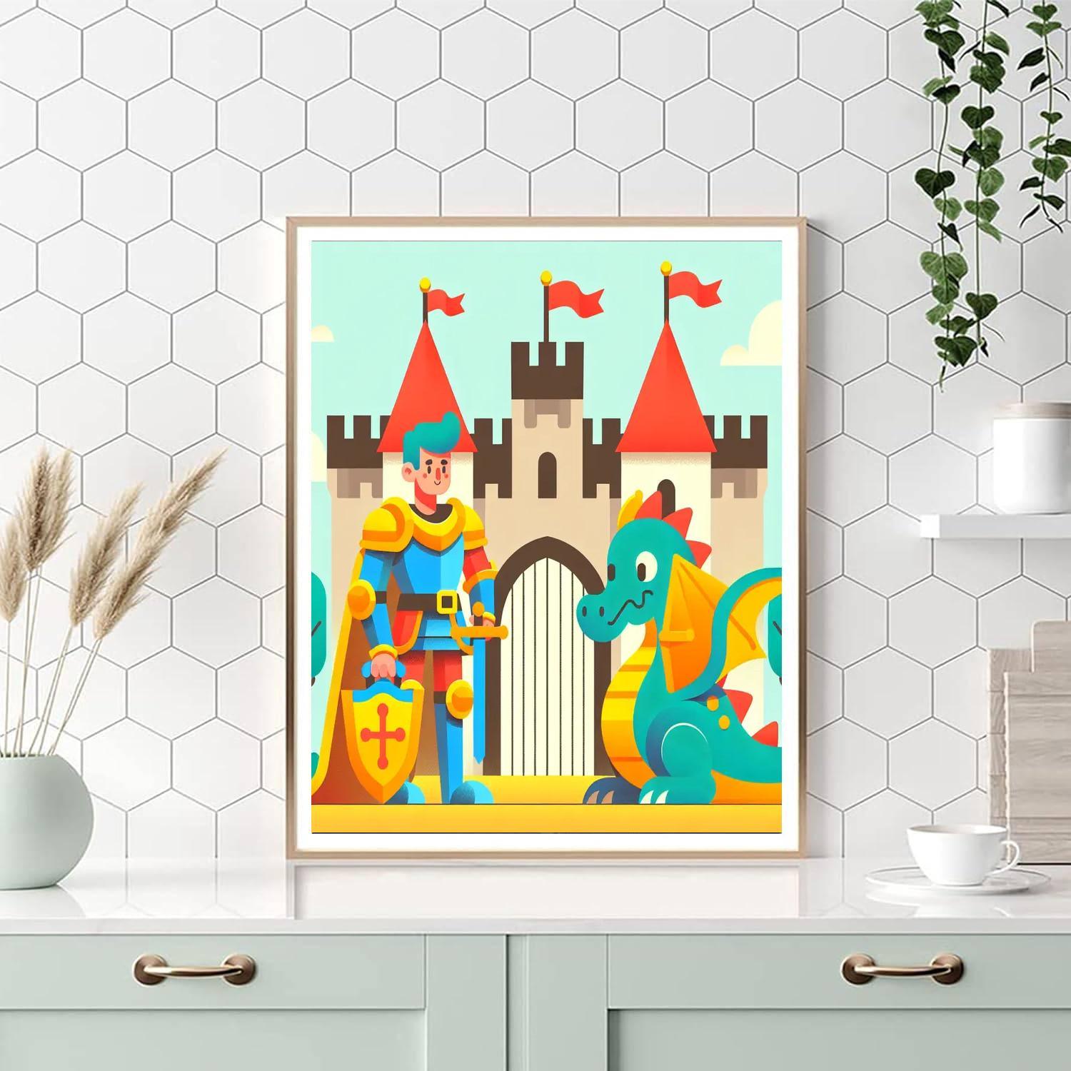 Castle Secrets DIY Paint By Numbers