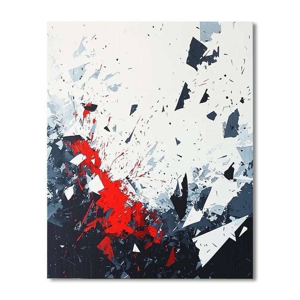 Banksy Inspired Whispers Of Peace  Paint By Number