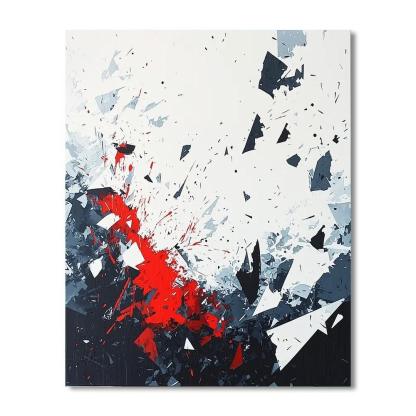 Banksy Inspired Whispers Of Peace  Paint By Number