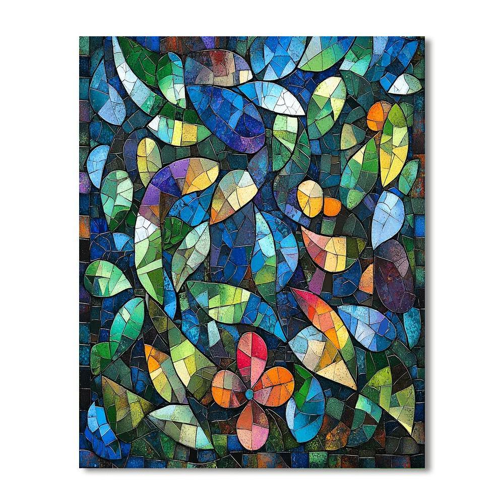 Paul Cézanne Inspired Vibrant Mosaic Of Nature  Paint By Numbers Kits