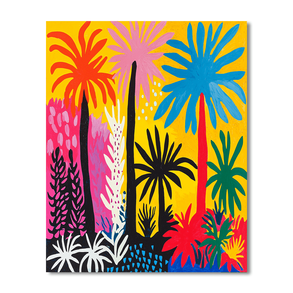 Henri Matisse Inspired Jungle Vibrance  Paint By Numbers Kits
