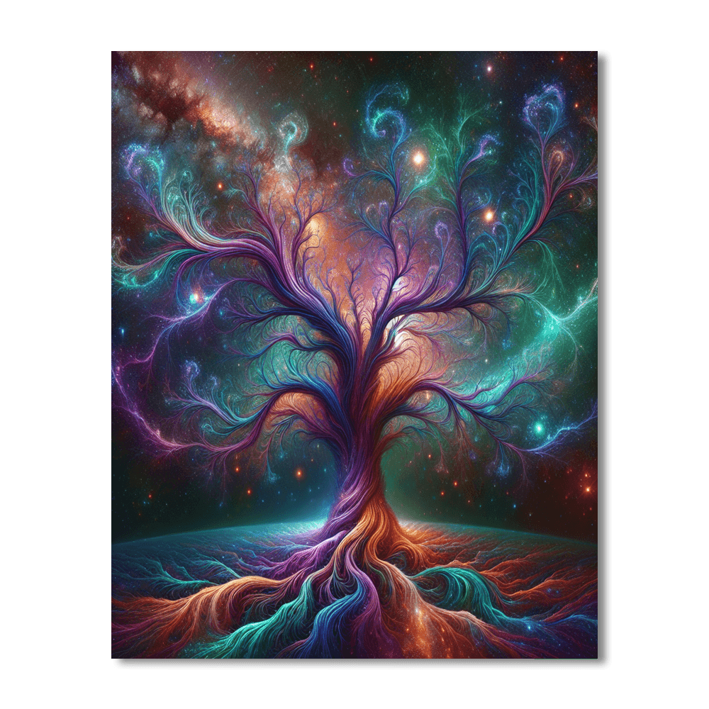 Cosmic Tree Of Life Paint By Numbers Kits