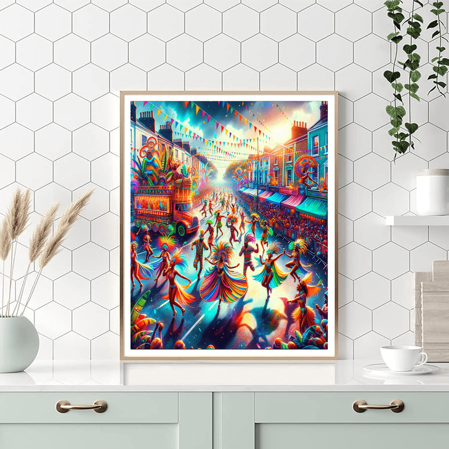 Carnival Of Notting Hill - United Kingdom Paint By Numbers