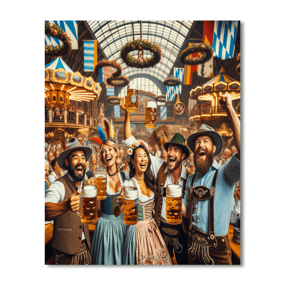 Stuttgart Beer Festival - Germany Paint By Number