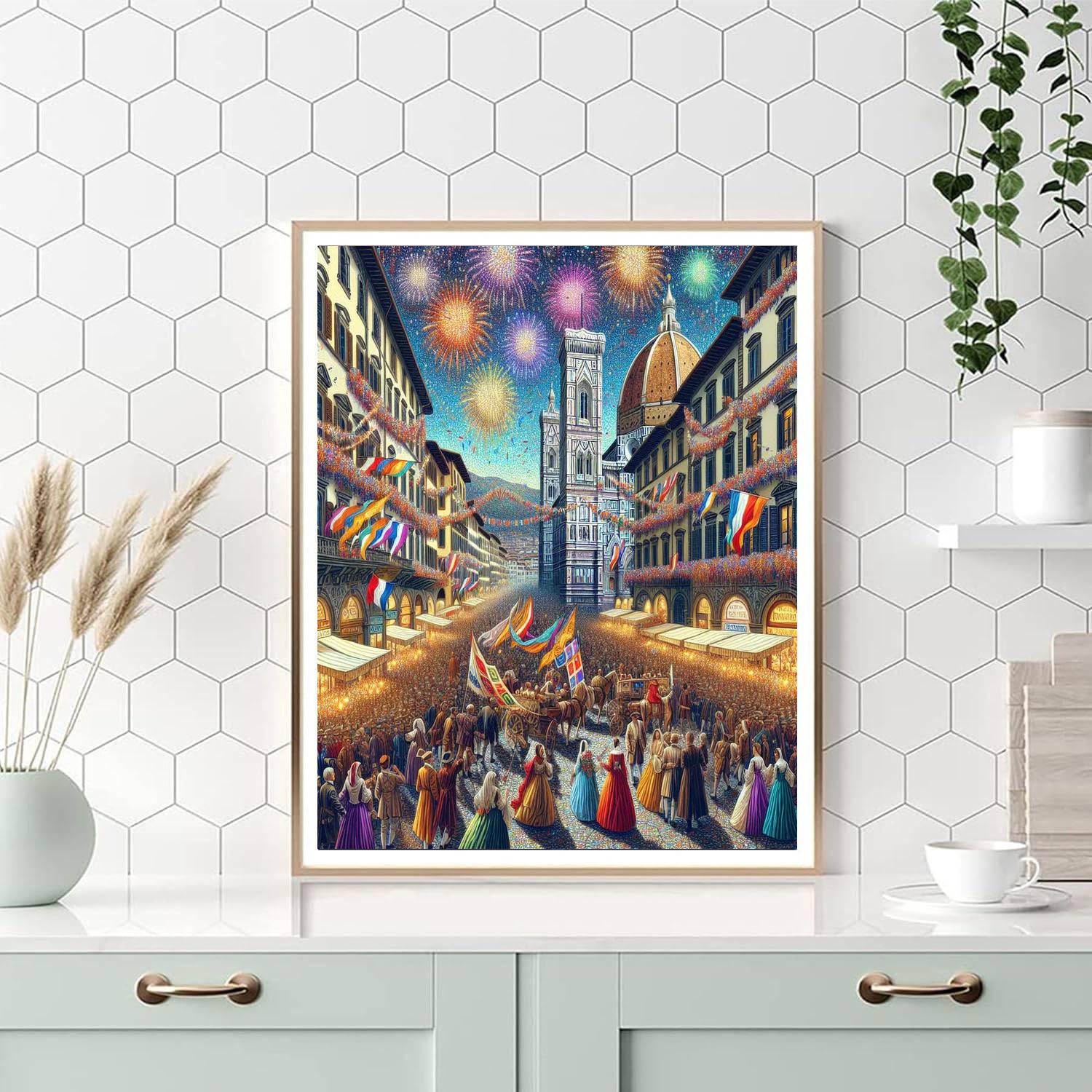 Festa Di San Giovanni Paint By Numbers Kits