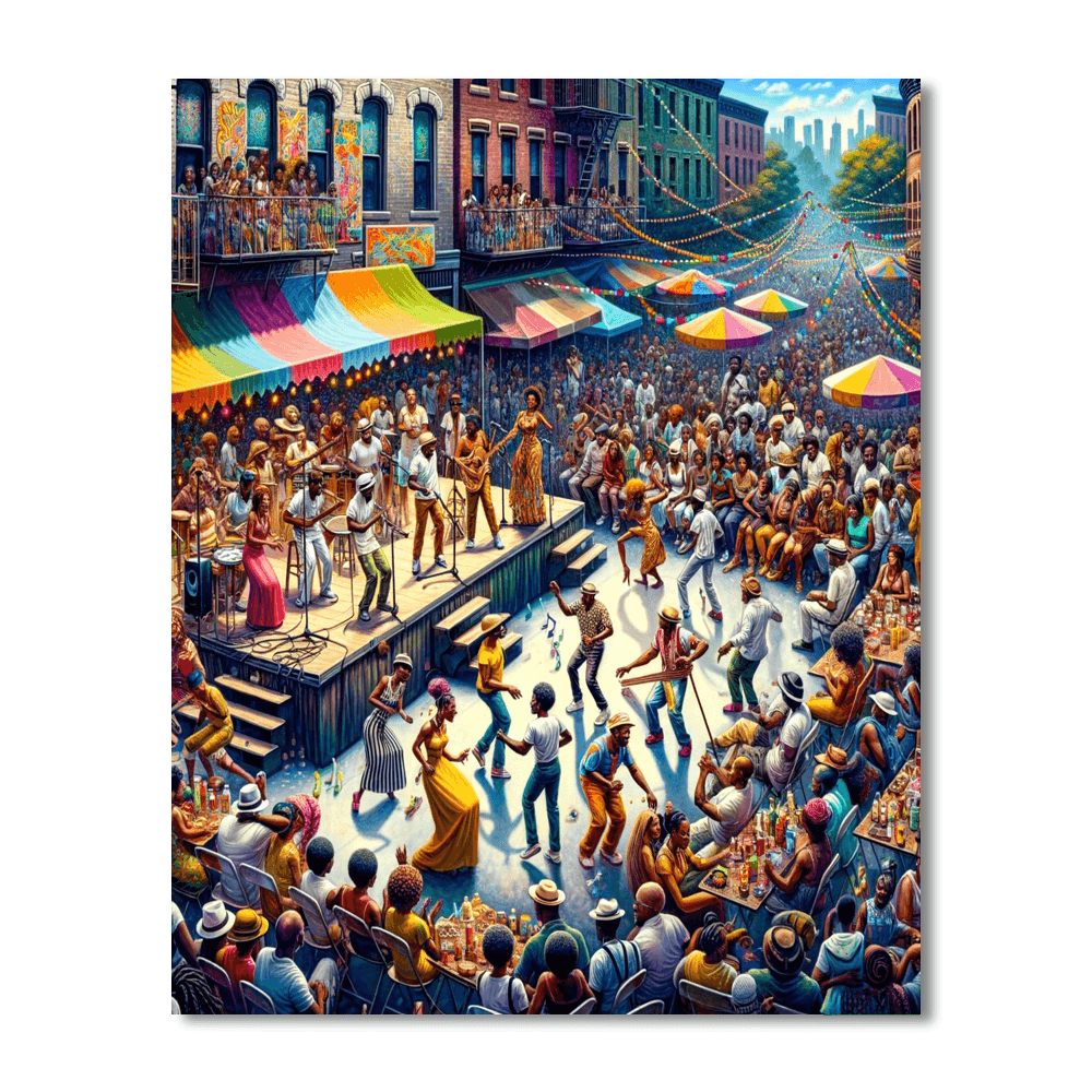 Harlem Festival Of Culture - Usa Paint By Numbers