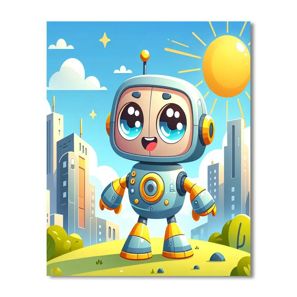 Exploring Robot Paint By Numbers