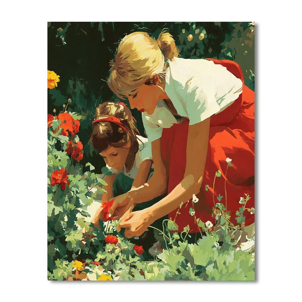 Mom's Love In Every Petal Paint By Numbers Kits