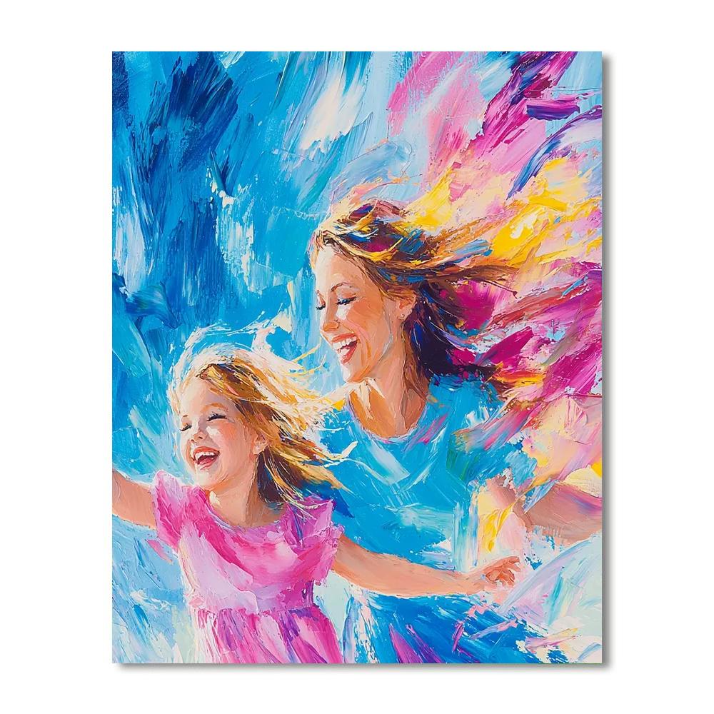 Dancing Through Life Together Number Painting