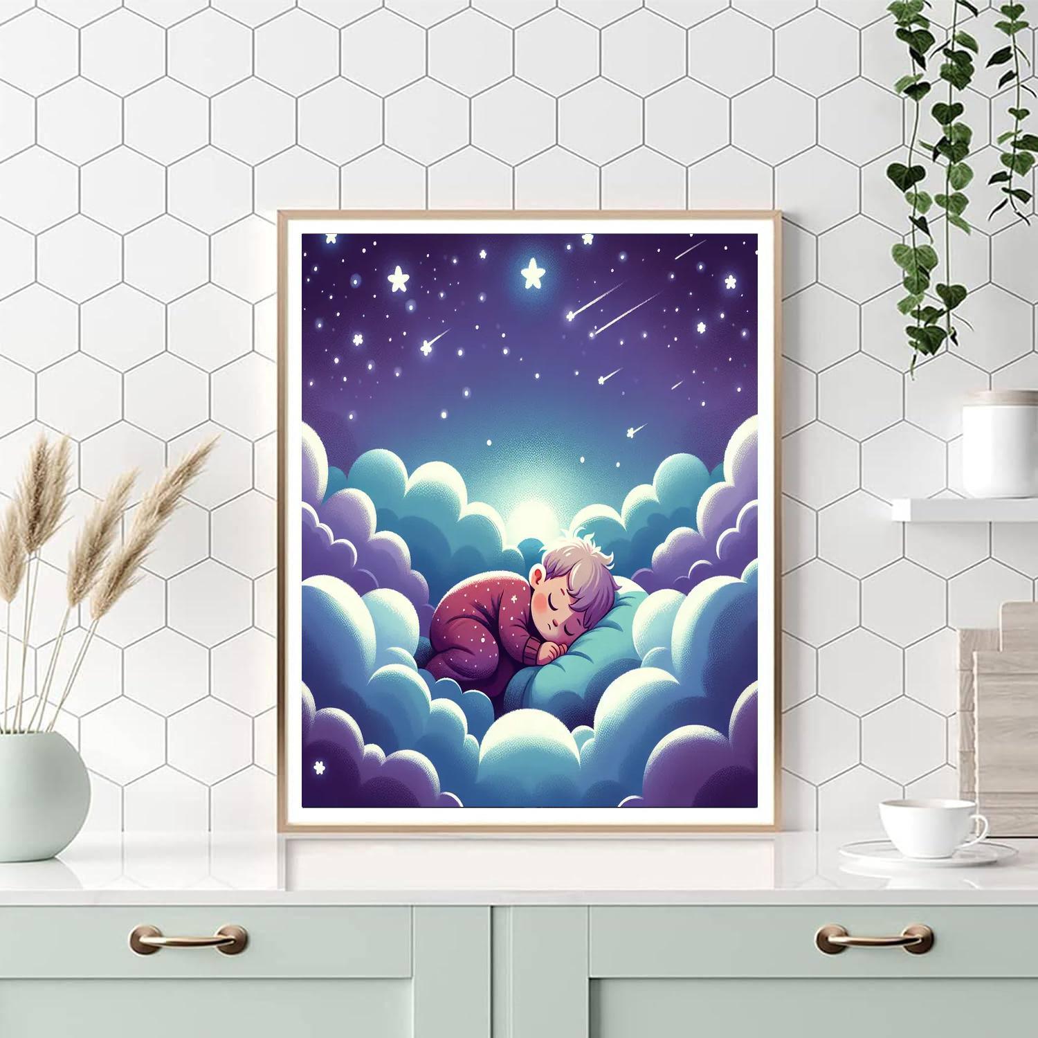 Sweet Dreams In Dreamland Paint By Numbers